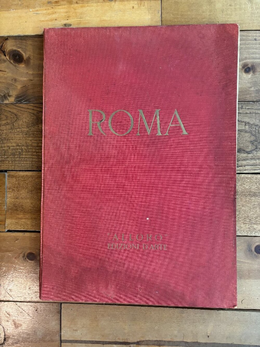 Rare '1935 "Italia Madre: Roma" Art Book